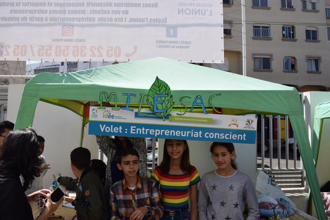 Microentreprise pédagogique au sein de l’École L’Union à Casablanca